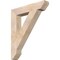 Ekena Millwork Traditional Slat Smooth Bracket, Douglas Fir, 5 1/2"W x 32"D x 38"H BKT06X32X38TRA06SDF - alternate 1